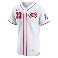 Men's Nike Christian Encarnacion-Strand White Cincinnati Reds Home Elite Jersey