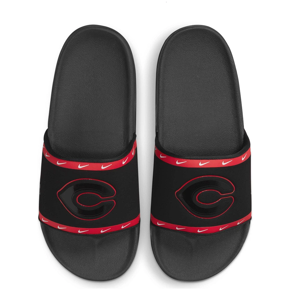 Sandales Nike Cincinnati Reds Team Off-Court Slide pour hommes