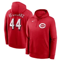 Sweat à capuche Nike Elly de La Cruz pour homme avec nom et numéro joueur des Reds Cincinnati Rouge
