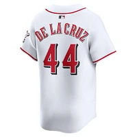 Men's Nike Elly De La Cruz White Cincinnati Reds Home Limited Player Jersey