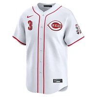 Maillot de joueur Nike Jeimer Candelario blanc Cincinnati Reds Home Limited pour homme