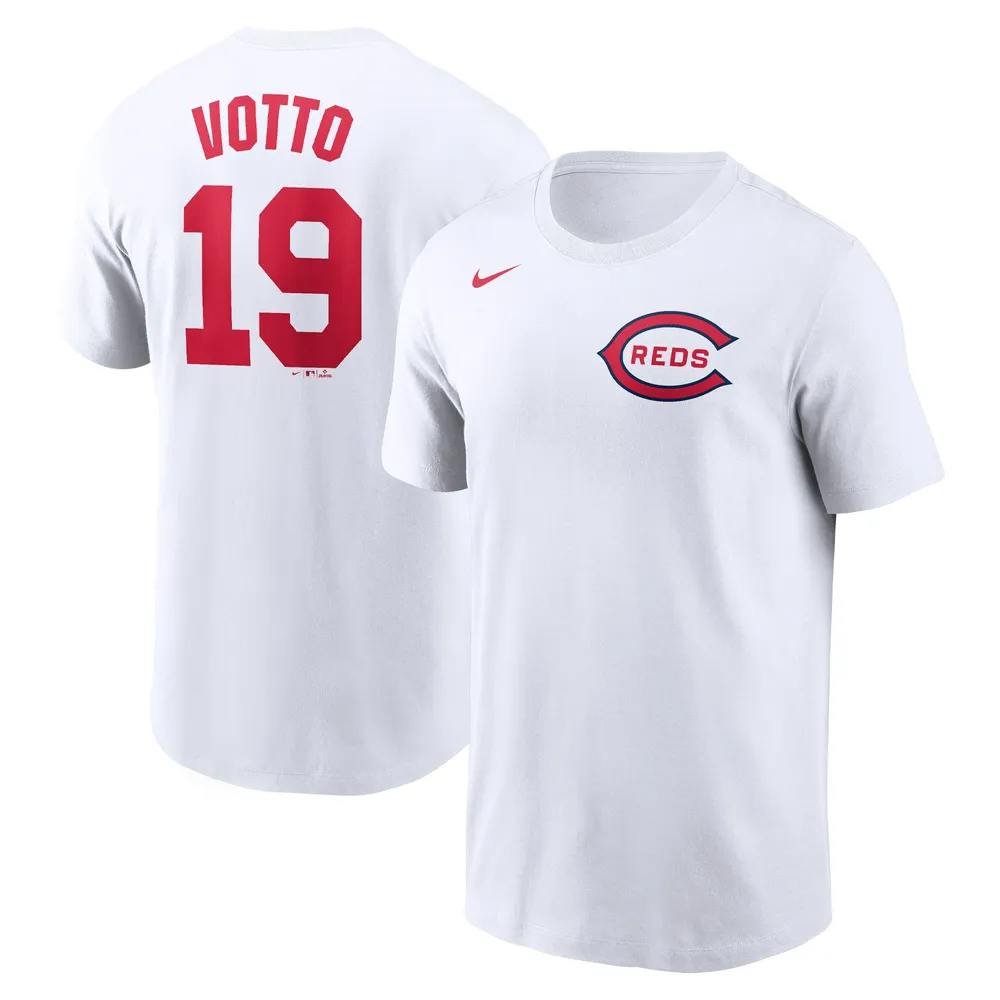Lids Joey Votto Nike 2022 Field of Dreams Name & Number Shirt - White | Brazos Mall