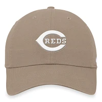 Men's Nike Khaki Cincinnati Reds Club Adjustable Hat