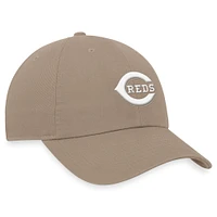 Men's Nike Khaki Cincinnati Reds Club Adjustable Hat