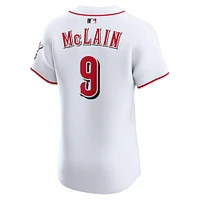 Men's Nike Matt McLain White Cincinnati Reds Home Elite Jersey
