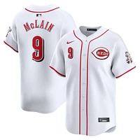 Maillot de joueur Nike Matt McLain blanc Cincinnati Reds Home Limited pour homme