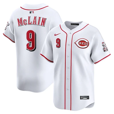 Men's Nike Matt McLain White Cincinnati Reds Home Limited Player Jersey