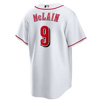 Maillot réplique à domicile Nike Matt McLain blanc des Reds de Cincinnati pour homme