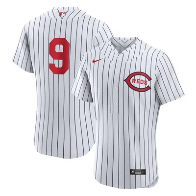 MLB Cincinnati Reds Boys' White Pinstripe Pullover Jersey - XL