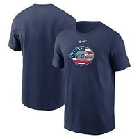 T-shirt Nike bleu marine Cincinnati Reds Americana pour homme