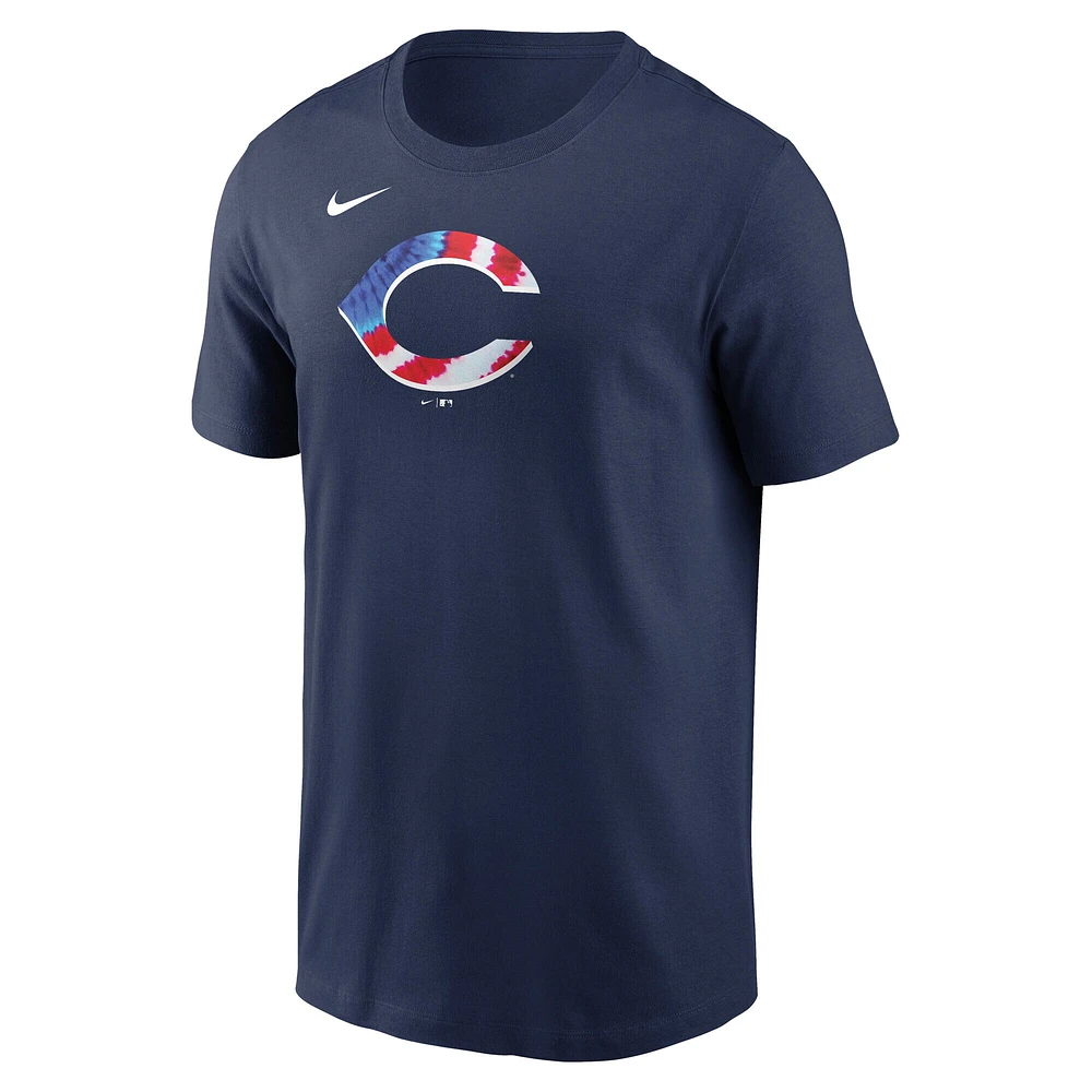 T-shirt Nike Americana bleu marine des Reds de Cincinnati pour homme