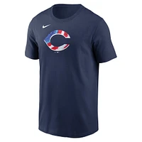 T-shirt Nike Americana bleu marine des Reds de Cincinnati pour homme