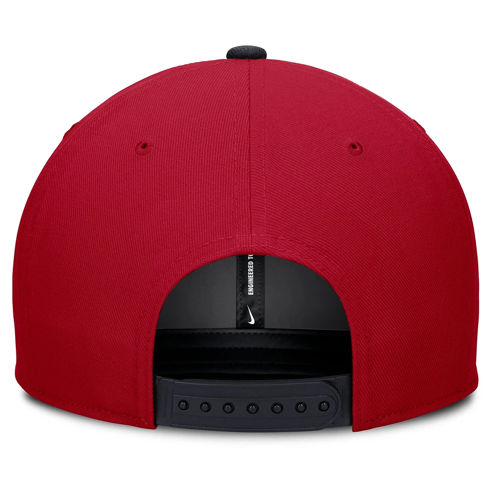 Men's Nike Red/Black Cincinnati Reds Pro Performance Snapback Hat