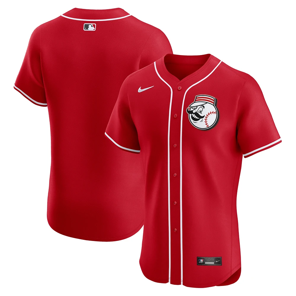 Maillot Nike rouge Alternate Elite des Cincinnati Reds pour homme