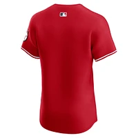 Maillot Nike rouge Cincinnati Reds Alternate Vapor Premier Elite Patch pour homme