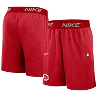 Men's Nike Red Cincinnati Reds Authentic Collection Performance Knit Shorts
