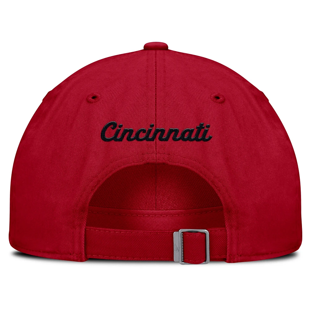 Casquette ajustable Nike Red Cincinnati Reds Club pour homme