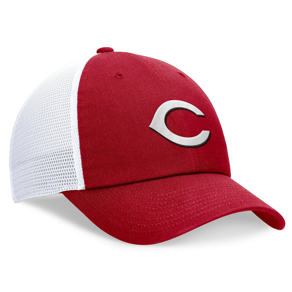 Men's Nike Red Cincinnati Reds Club Trucker Adjustable Hat