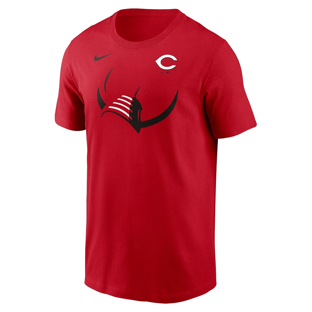 T-shirt Nike rouge pour homme des Cincinnati Reds Local Home Town