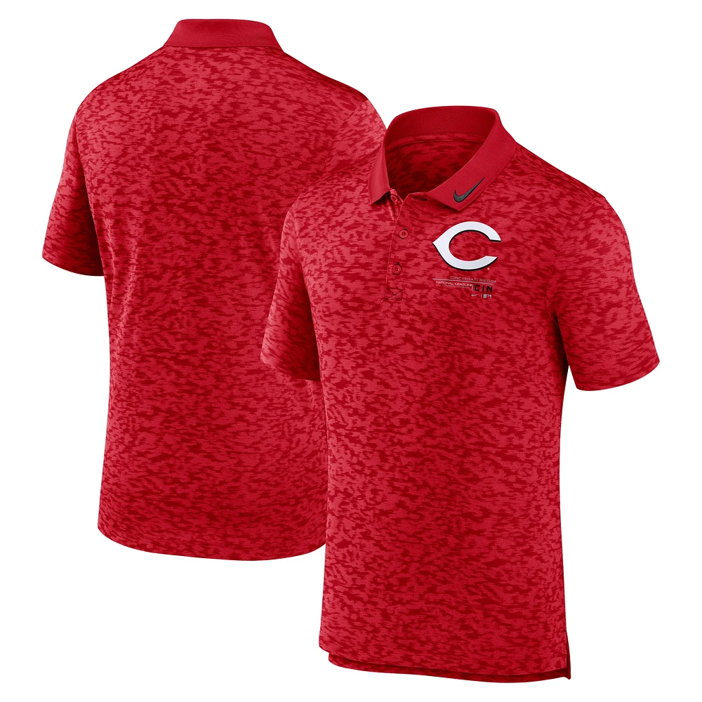 Polo Nike rouge Next Level pour homme des Cincinnati Reds