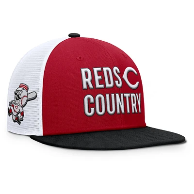 Casquette Snapback Nike Red Cincinnati Reds Pro Trucker pour homme
