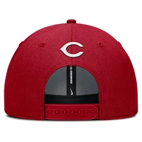Men's Nike Red Cincinnati Reds Rise Gaberdine Adjustable Hat