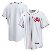 Men's Nike White Cincinnati Reds Home Blank Replica Jersey