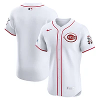 Maillot Nike blanc domicile Elite des Cincinnati Reds pour homme