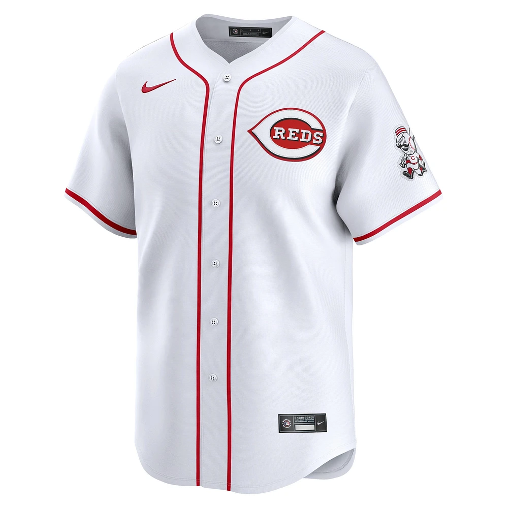 Men's Nike White Cincinnati Reds Home Limited Jersey