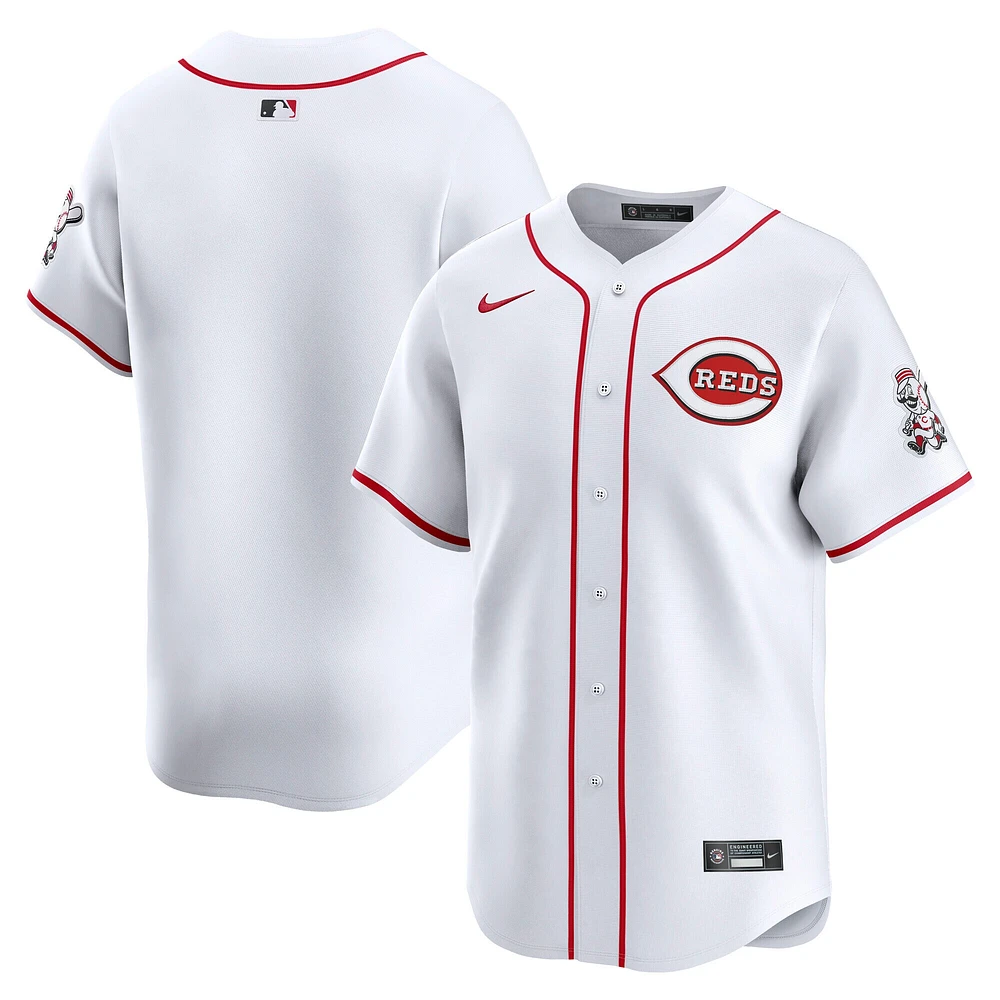 Maillot Nike blanc à domicile des Reds de Cincinnati pour homme