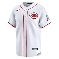 Maillot Nike blanc à domicile des Reds de Cincinnati pour homme