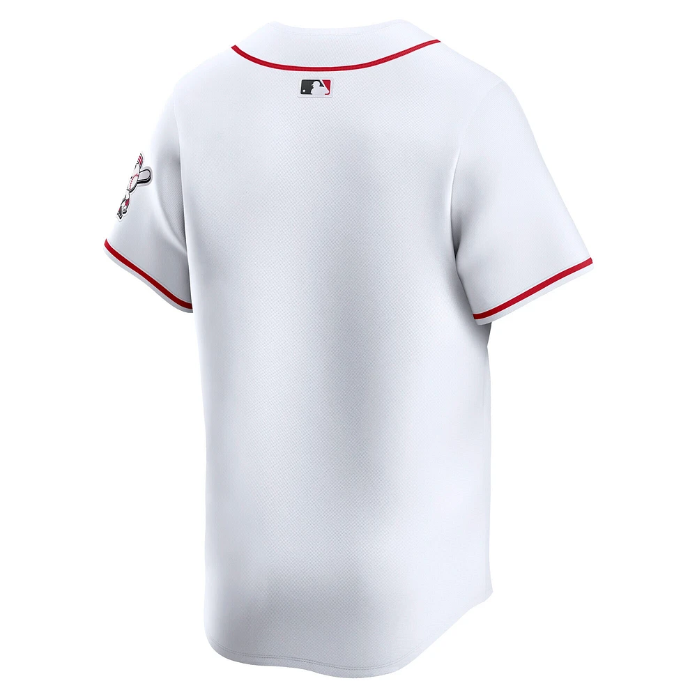 Maillot Nike blanc à domicile des Reds de Cincinnati pour homme