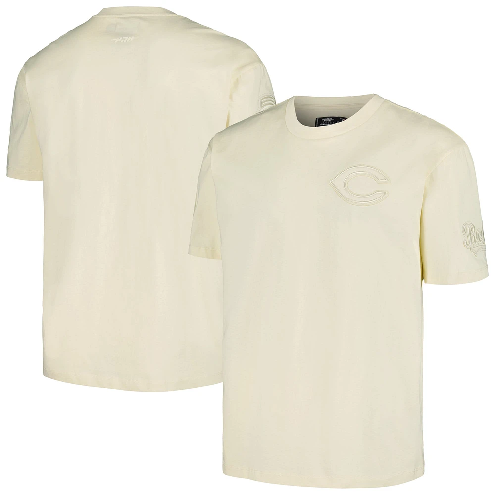 T-shirt à épaules tombantes CJ neutre Cincinnati Reds Pro Standard crème pour hommes