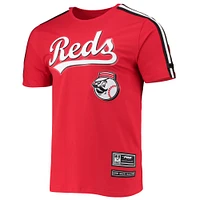 Men's Pro Standard Red/Black Cincinnati Reds Taping T-Shirt