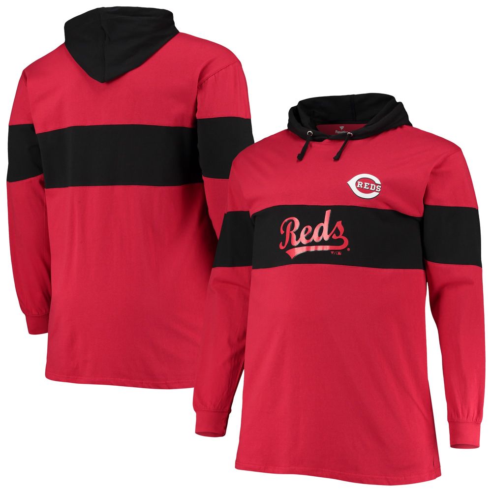 Profile Men's Red Cincinnati Reds Big & Tall Long Sleeve T-Shirt