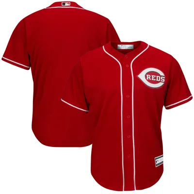 Men's Majestic Scarlet Cincinnati Reds Alternate Los Rojos Cool Base Jersey