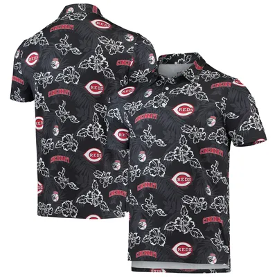 Cincinnati Reds Reyn Spooner Performance Polo - Black