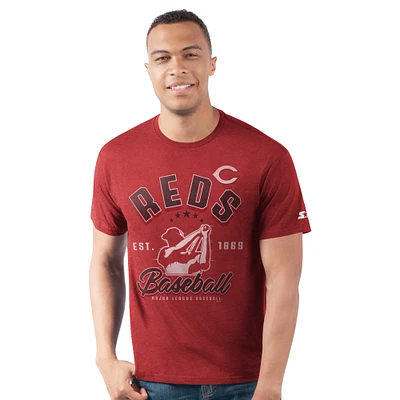 T-shirt rouge pour homme Cincinnati Reds Prime Time Batter