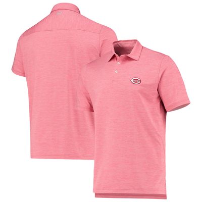 Men's Vineyard Vines Red Cincinnati Reds Destin Team Polo