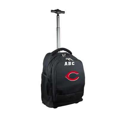 Cincinnati Reds MOJO 19'' Personalized Premium Wheeled Backpack