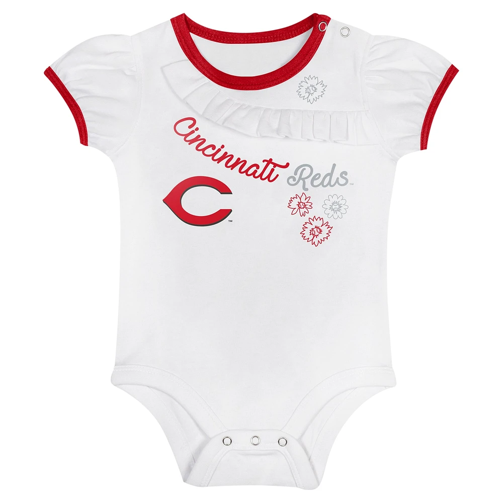 Newborn & Infant Cincinnati Reds Sweet Bodysuit Skirt Set