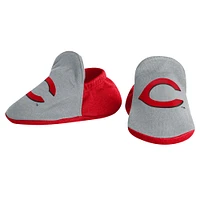 Newborn & Infant White Cincinnati Reds Base Hitter Bodysuit, Bib Bootie Set