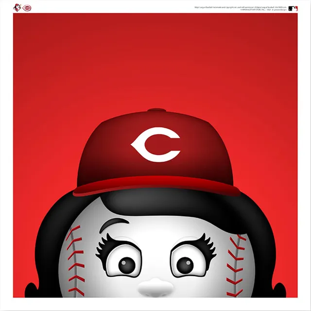 Fanatic: Cincinnati Reds 12 x 12 Paper