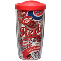 Tervis Cincinnati Rouges 16 oz. Gobelet tout enveloppant avec couvercle