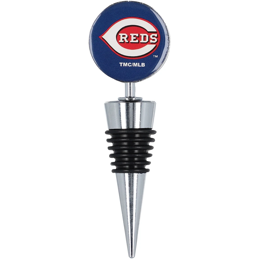 The Memory Company Cincinnati Reds Stainless Steel Wine Stopper