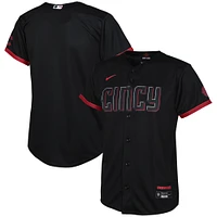 Toddler Nike  Black Cincinnati Reds City Connect Replica Jersey