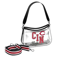 WEAR by Erin Andrews Cincinnati Reds Clear Stadium Mini Purse