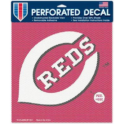 Cincinnati Reds WinCraft 12'' Perforated Decal