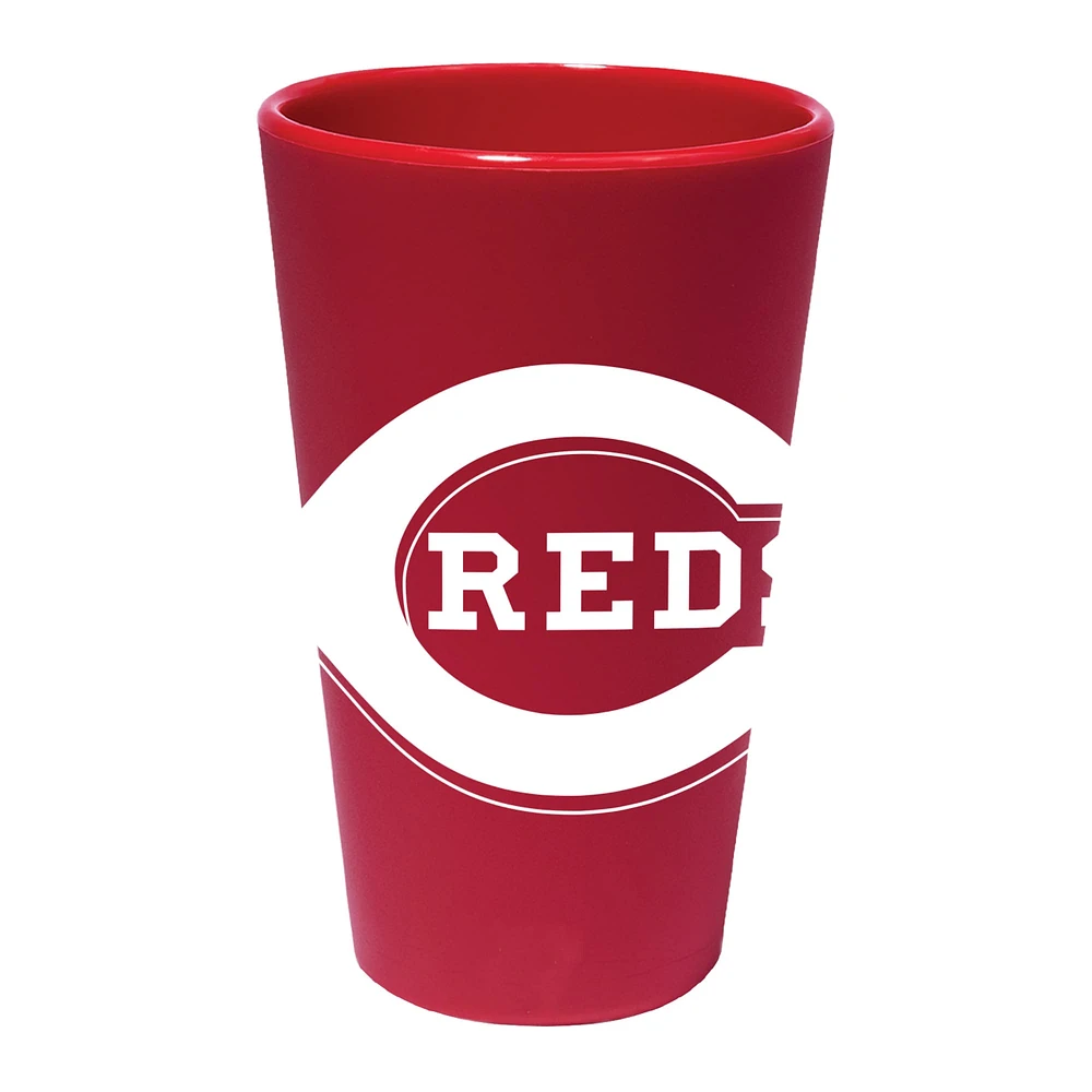 WinCraft Cincinnati Rouges 16oz. Verre à pinte en silicone couleur équipe