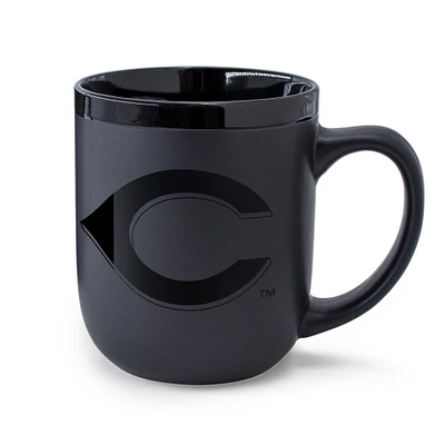 WinCraft Cincinnati Reds 17oz. Black Tonal Mug
